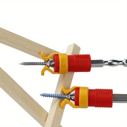 3PCS Universal Screwdriver Bit Holder Set – Screw Fixing Clamp Tool for Woodworking & Home Improvement Driving Tasks