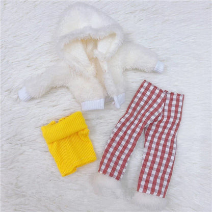 Clothes for 30cm 1/6 BJD Dolls – DIY Dress-Up Suit & Accessories for Girls’ Dolls (Check Size Chart)
