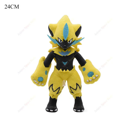 Anime Shiny Pokémon Plush Toys — Charizard, Mega Evolution X, Articuno & Lucario Stuffed Dolls Christmas Gift for Kids