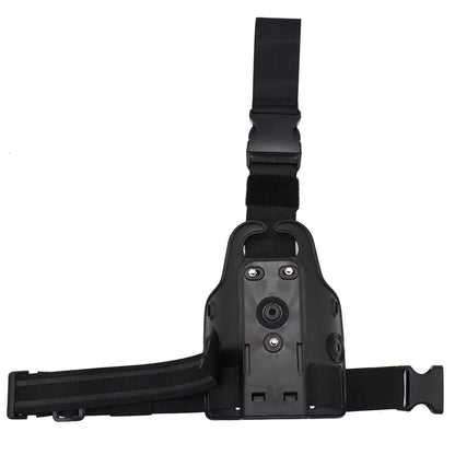 Airsoft Tactical Drop Leg Platform - Thigh Mount Holster Panel for Glock 17/19, Beretta 92/96, SIG P226, 1911
