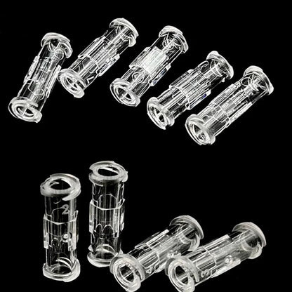 Transparent PP Luer Thread Double-Way Syringe Connector – Durable Sterile Medical Adapter