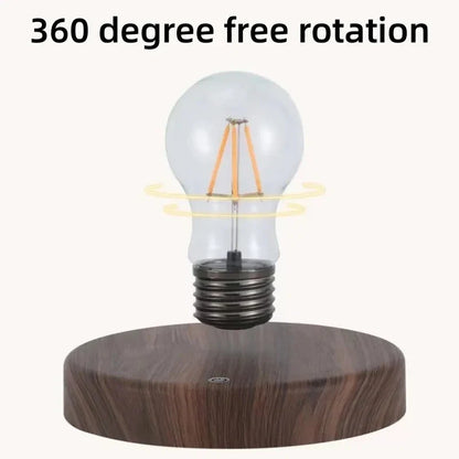Magnetic Levitation Lamp – Floating LED Bulb Glass Light for Home Office Desk Decor & Birthday Gift