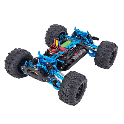Upgraded Metal Suspension & Aluminum Parts Kit – Front & Rear Wheel Hubs, Bearings & Steering Rod for SCY16101/16102Pro/16104/SG116/Q130 RC Cars