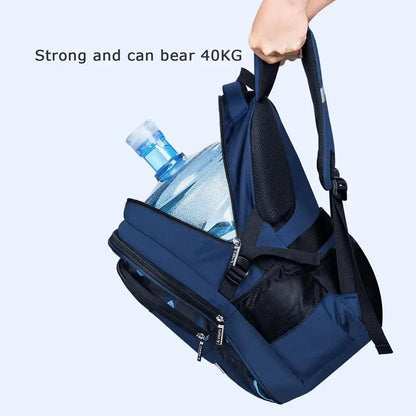 2024 New Kids School Backpack - Waterproof Book Bag for Boys, Durable Primary Schoolbag for Teenagers