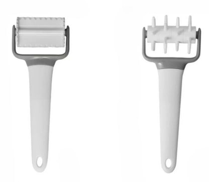 Multi-Functional Baking Tool Set – Dough Roller, Noodle Cutter & Needle Puncher Tools for Bread, Pastry & Kitchen Baking Use