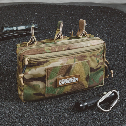 Tactical MOLLE Triple Magazine Pouch – Open-Top Universal Cartridge Holder & Accessories Bag