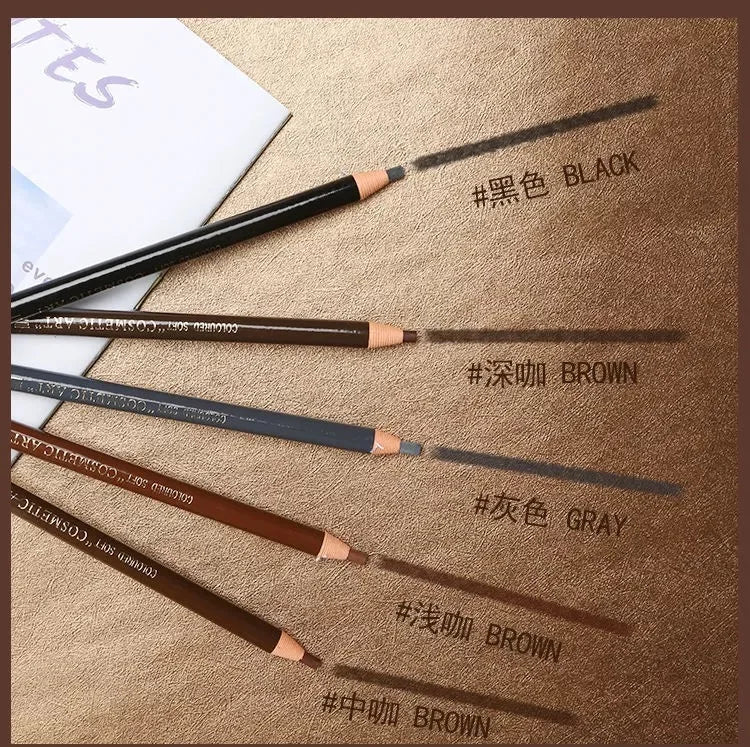 Waterproof Eyebrow Pencil – Long-Lasting Brow Enhancer for Professional Makeup, Brow Lift & Feathered Eyebrows
