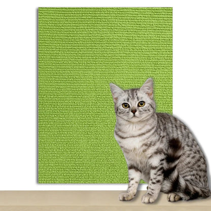 Self-Adhesive Carpet Cat Scratch Board – DIY Wall & Sofa Protection, Anti-Scratch Paws Sharpening for Cats