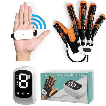 2025 Hand Rehabilitation Robot Gloves – Stroke & Hemiplegia Finger Exercise Trainer for Rehabilitation Therapy Device