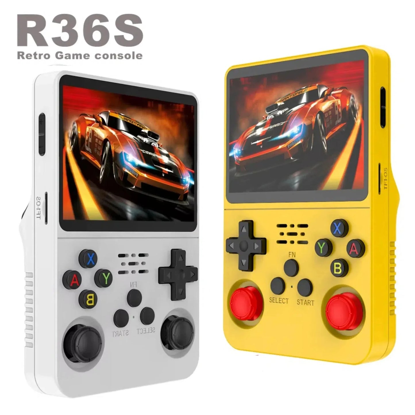 BOYHOM R36S Retro Handheld Game Console – 3.5" IPS, Linux ARKOS, Dual-RAM, 15,000+ Games, 64GB/128GB Portable Pocket Player