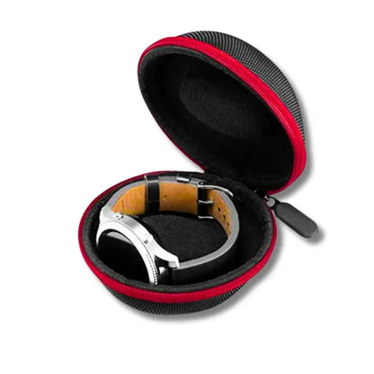 Portable EVA Watch Travel Case – Waterproof Organizer for Smartwatches & Watch Storage with Zippered Closure