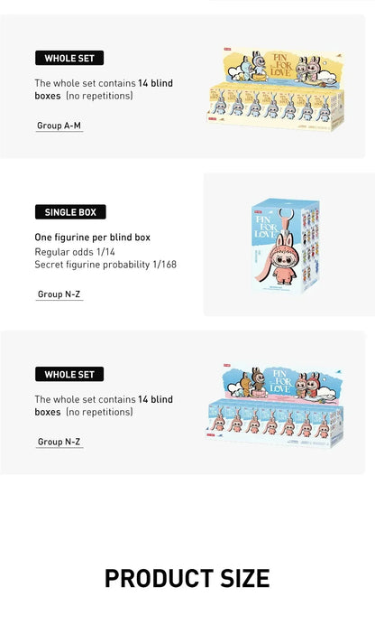 THE MONSTERS Love Series Pin – Popmart LABUBU Mystery Blind Box Cute Figurine, Desktop Decoration & Gift