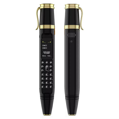 SERVO BM111 3-in-1 Magic Voice Pen Phone – Portable Dual SIM Mobile, Bluetooth Dial Recorder, and Original Telephone Device