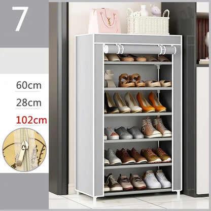 Modern Luxury Shoe Rack Organizer – Home Furniture Cabinet for Living Room, Entryway & Hallway Shoe Storage