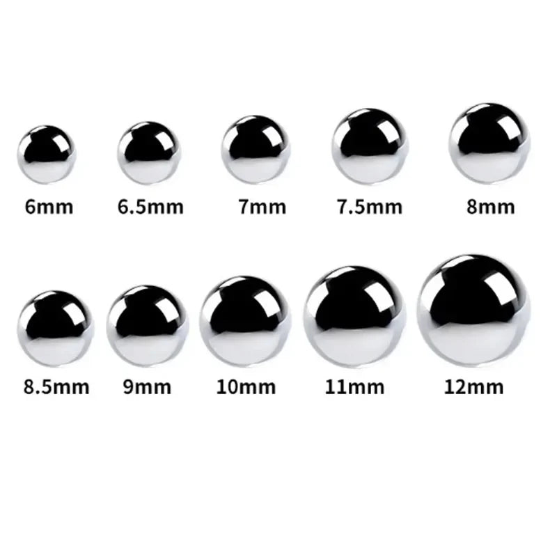 Carbon Steel Balls – 5-200Pcs Smooth Bearing Steel Balls, Dia 6-12mm for Various Applications