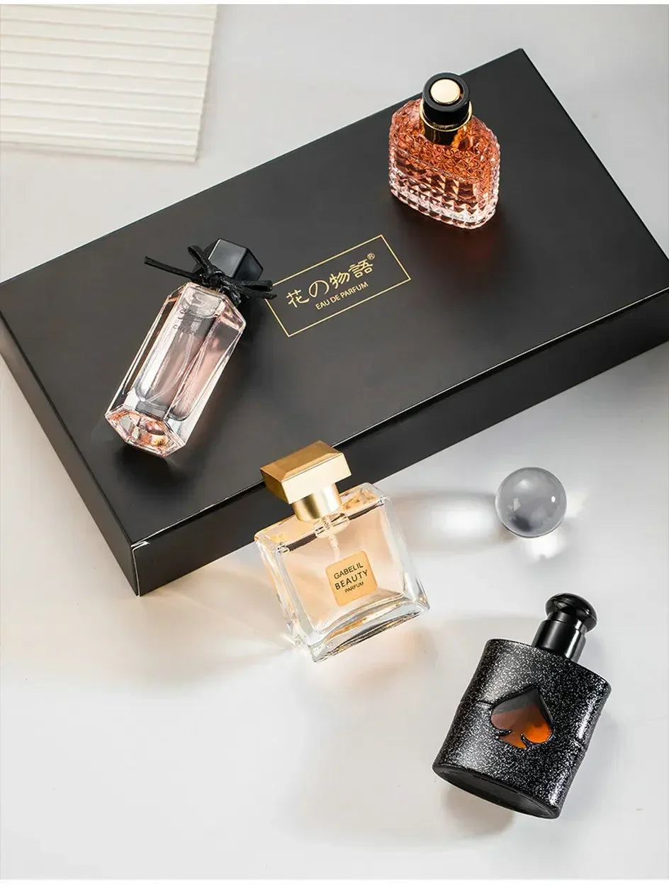 Original Women’s Perfume Set – 105ml Eau de Parfum 4-Piece Gift Box with Fresh Floral & Plant Fragrance