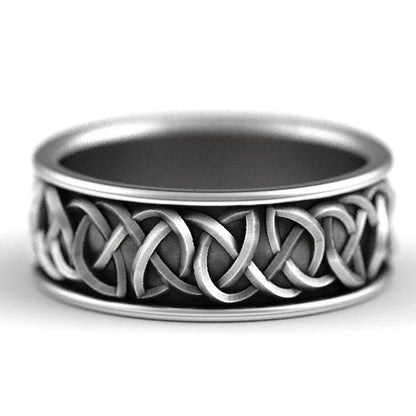 Huitan Viking Nordic Mythology Giant Wolf Ring – Defense Totem, Hip Hop Rock Fashion Unisex Punk Jewelry Gift