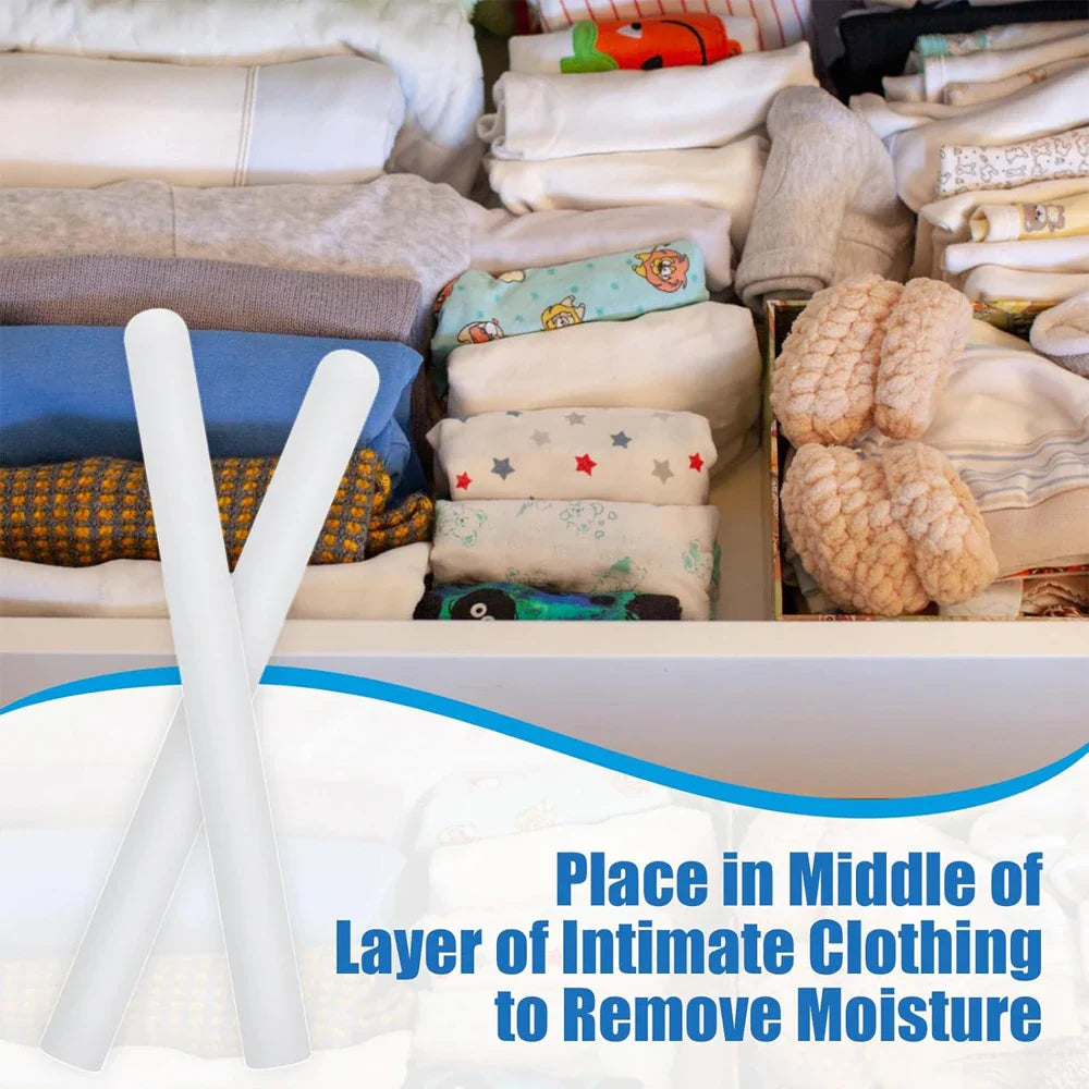 Diatomite Drying Rod Stick – Moisture Absorbing Desiccant for Laundry & Water Absorption