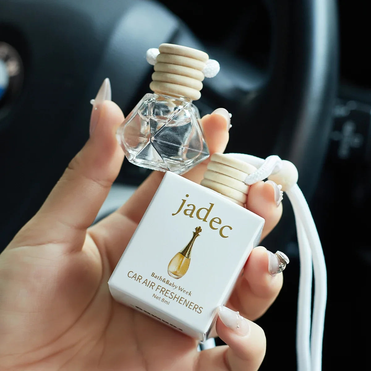 Car Perfume Air Freshener - Long-Lasting Car Interior Fragrance