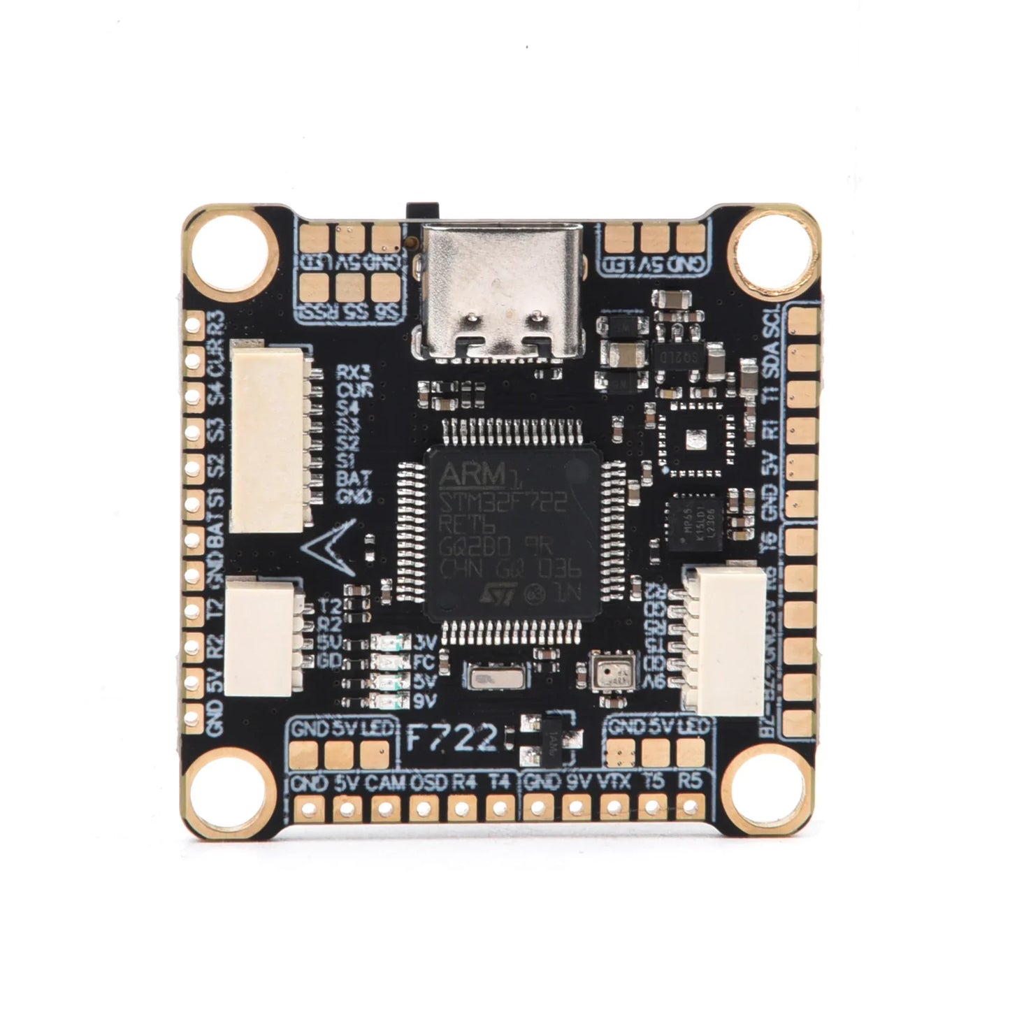 F405 F7 F722 Flight Controller & 60A 4in1 BLheli_S ESC Stack – 30.5x30.5mm for RC FPV Racing Drones