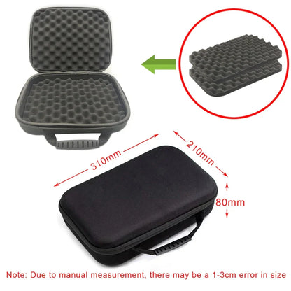 DIY Foam Hard Carry Case Storage Bag – Shockproof Travel Zipper Organizer for Camera & Outdoor Tool Accessories