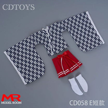 CDToys CD058 1/6 Scale Female Witch Kimono Costume – Doll Clothes for 12" Soldier Action Figures