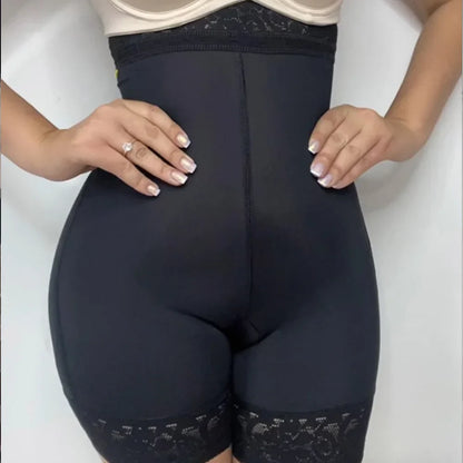 Women’s Hip Lifting Shorts with Hip Pads — Body Shapewear Tummy Shaper & Butt Lifter Booty Enhancer Thigh Trimmer Pants