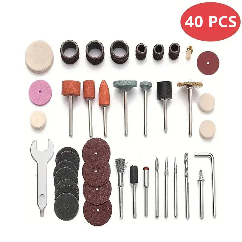 147/262PCS Rotary Tool Accessory Set for Dremel – Grinding, Polishing & Mini Drill Accessories Kit for Multi-Function Power Tool Use