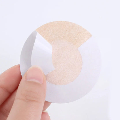 10-200PCS Women’s Nipple Cover Stickers – Invisible Self-Adhesive Disposable Bra Pasties & Chest Lift Tape