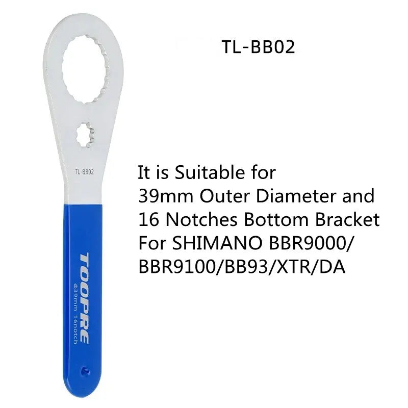 Bicycle Bottom Bracket Tool — MTB BB Removal Wrench for Shimano/DUB/BSA30