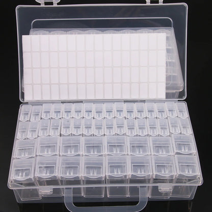 5D DIY Diamond Painting Storage Box – Drill & Embroidery Accessories Organizer Case