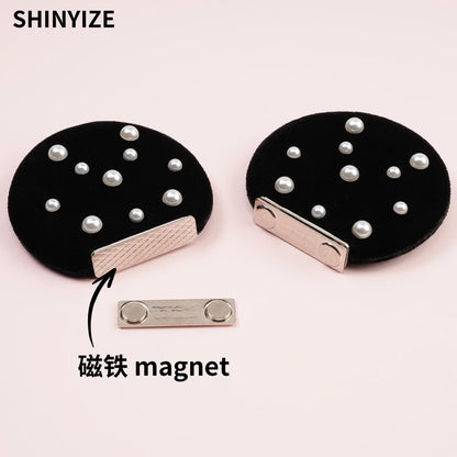 Mickey Minnie Mouse Ear Hair Accessories - Magnetic DIY Cartoon Hat Decorations & Fun Personalized Accessories