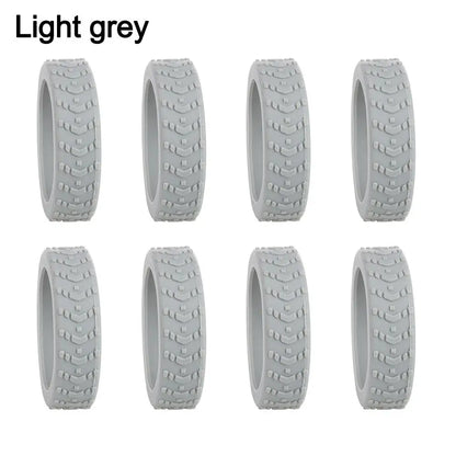 8pcs Travel Luggage Wheel Covers | Silicone Casters Protection for Suitcase, Noise-Reducing