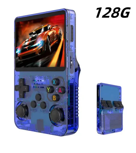 BOYHOM R36S Retro Handheld Game Console – 3.5" IPS, Linux ARKOS, Dual-RAM, 15,000+ Games, 64GB/128GB Portable Pocket Player