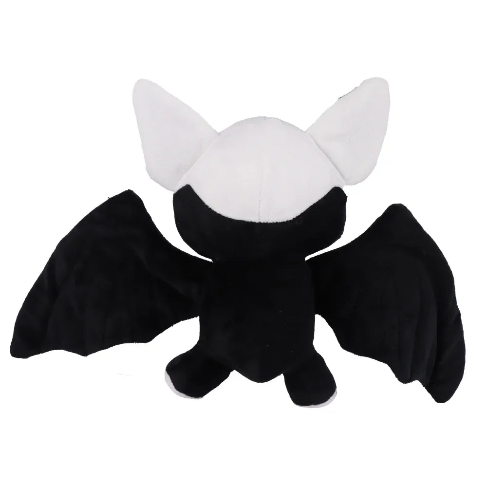 28cm Halloween Two-Tone Skeleton Bat Plush Toy – Cute Stuffed Animal Doll for Home Decor & Holiday Gift