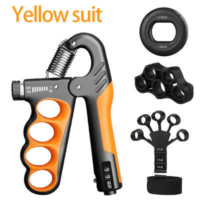 Adjustable Hand Grip Strengthener - 5-150KG Wrist Expander for Gym Training, Muscle Recovery & Hand Exercise Fitness