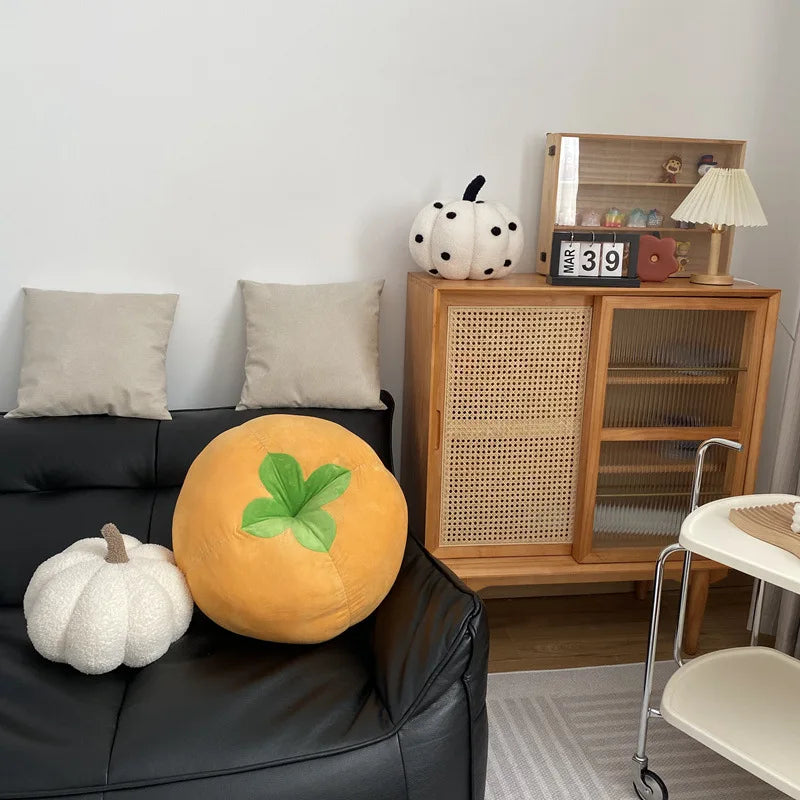 Sofa Bay Window Cushion – Cute Mushroom & Tomato Pillow for Bedroom Room Decoration, Ins Style Ornament