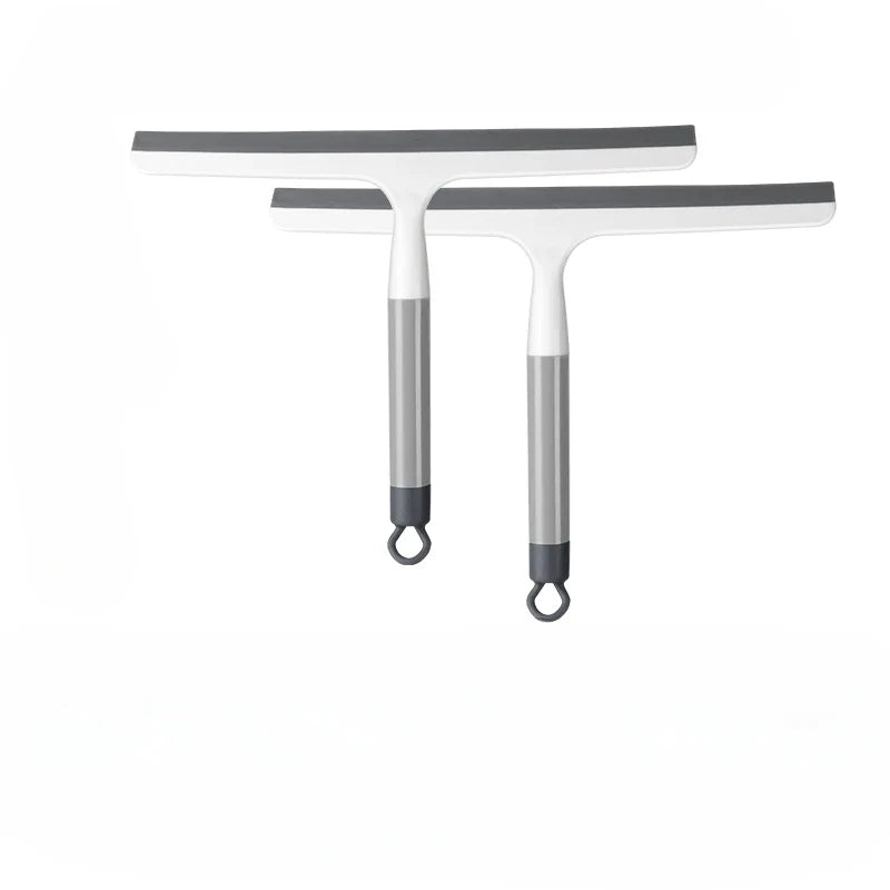 Silicone Shower Squeegee Scraper – Multi-Purpose Bathroom Glass, Floor & Window Cleaning Water Wiper Tool for Home Use