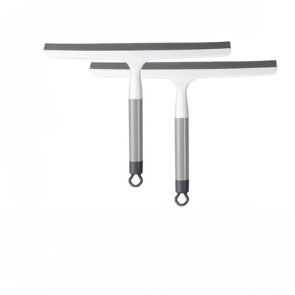 Silicone Shower Squeegee Scraper – Multi-Purpose Bathroom Glass, Floor & Window Cleaning Water Wiper Tool for Home Use