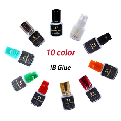IB Glue Series for Eyelash Extensions — Quick-Drying, Long-Lasting, Low-Irritation Korean Makeup Tool Adhesive