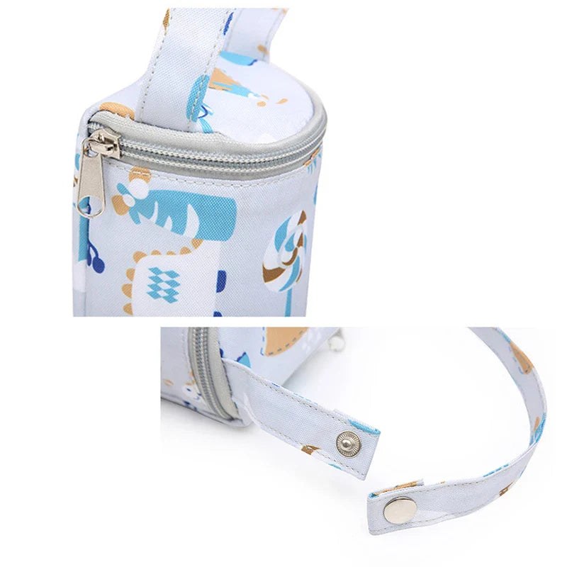 Multifunctional Waterproof Hanging Insulation Bag – Baby Food Feeding Cup & Water Bottle Thermal Cover