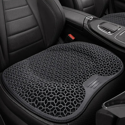 Honeycomb Gel Seat Cushion - Breathable Ergonomic Chair Pad for Car, Office & Home