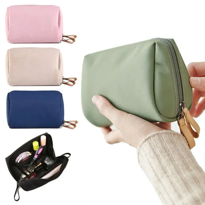 Portable Women’s Mini Makeup & Cosmetic Bag – Small Lipstick Pouch & Toiletry Organizer
