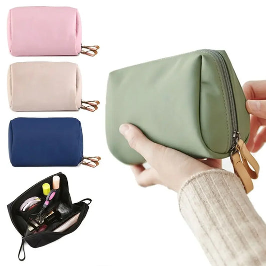 Portable Women’s Mini Makeup & Cosmetic Bag – Small Lipstick Pouch & Toiletry Organizer