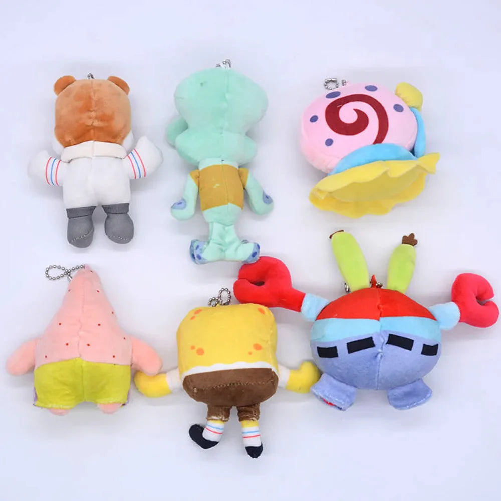 New 30PCS 4" (10CM) Star Plush Doll Keychain Set – Cute Pendant Toys