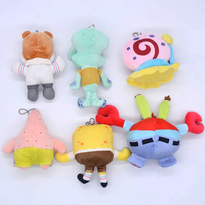 New 30PCS 4" (10CM) Star Plush Doll Keychain Set – Cute Pendant Toys