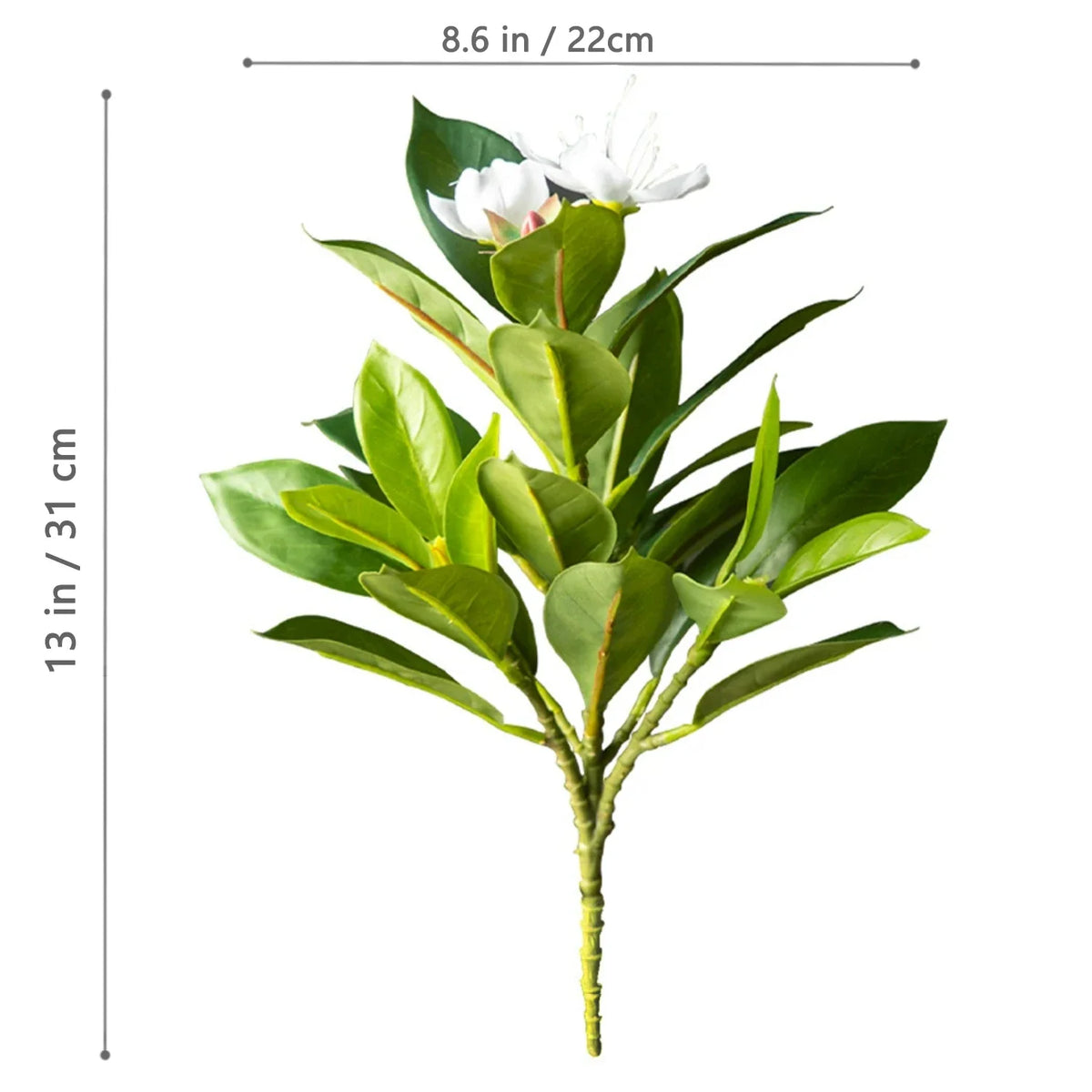 32–120cm Artificial Banyan Tree Branch – Tropical Fake Plant with Red Leaves for Home, Garden & Indoor Decorative Display