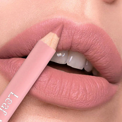 12-Color Matte Lipliner Pencil – Waterproof, Plumping Lip Liner for Natural Nude & Pink Shades | Professional Lip Contour Makeup