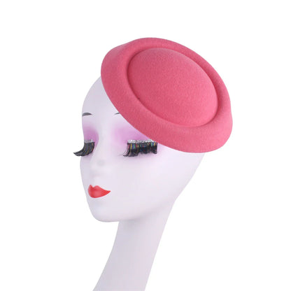 17CM Fascinator Bases for DIY Hair Accessories - Ladies' Wedding Hat, Millinery Cap for Bridal Chapeau