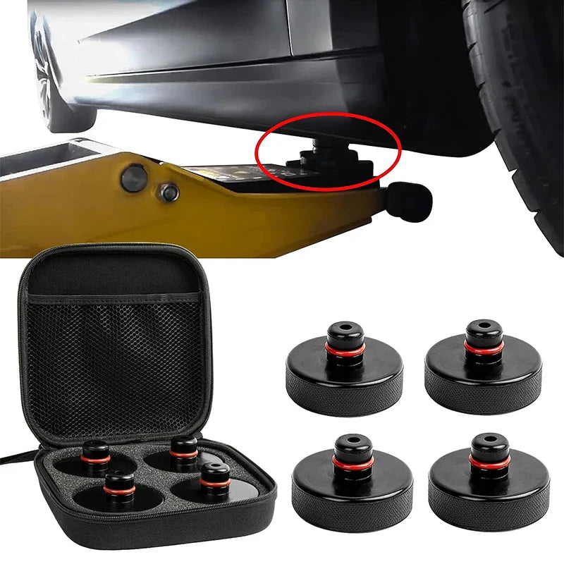 Tesla Rubber Lifting Jack Pad Adapter Tool for Models 3, Y, S, X (2017-2024) - Tire Repair Accessory